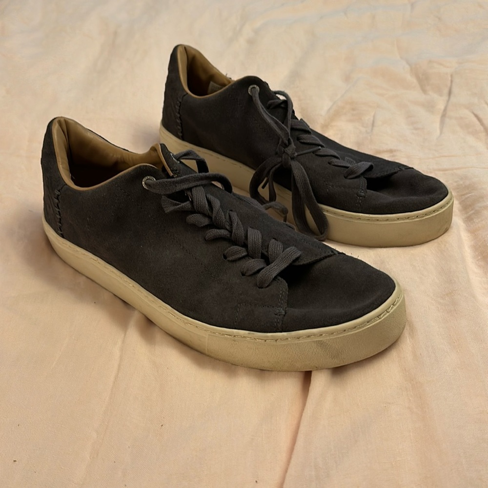 Tom’s Suede Oxford Casual Sneakers Blue Men’s Size 12